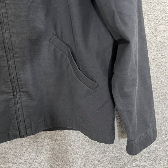 VOLCOM Men's Lined Jacket Size Large Cotton Full Zip - Picture 6 of 14